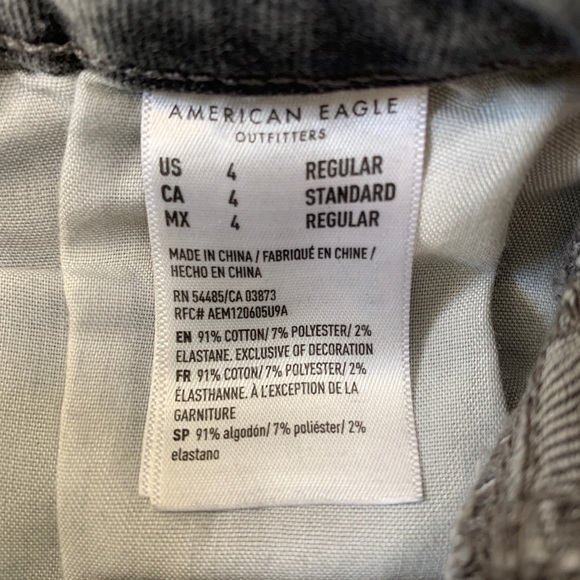 AE Next Level High-Waisted Distressed Jegging - Picture 6 of 6